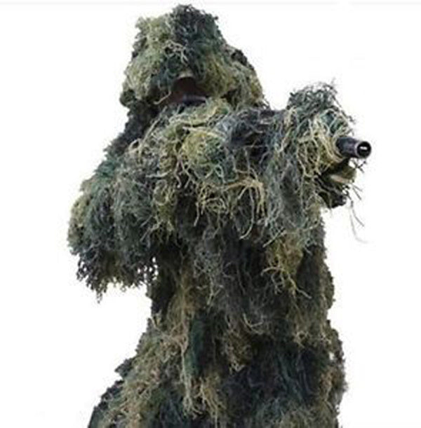 3 Piece Woodland Ghillie Suit - Extra Small to Small