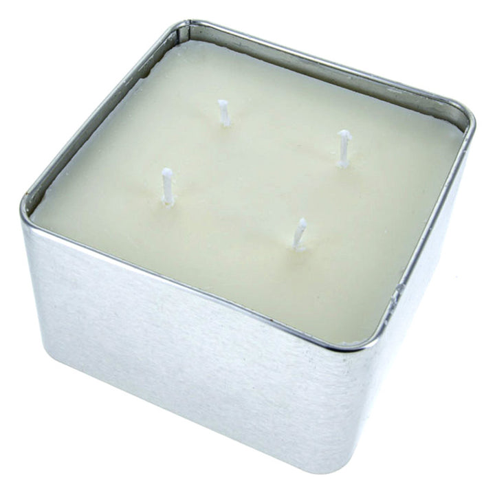 48 Hour Survival Candle 4 Wicks in Tin Box, Burns 12 Hours Per Wick