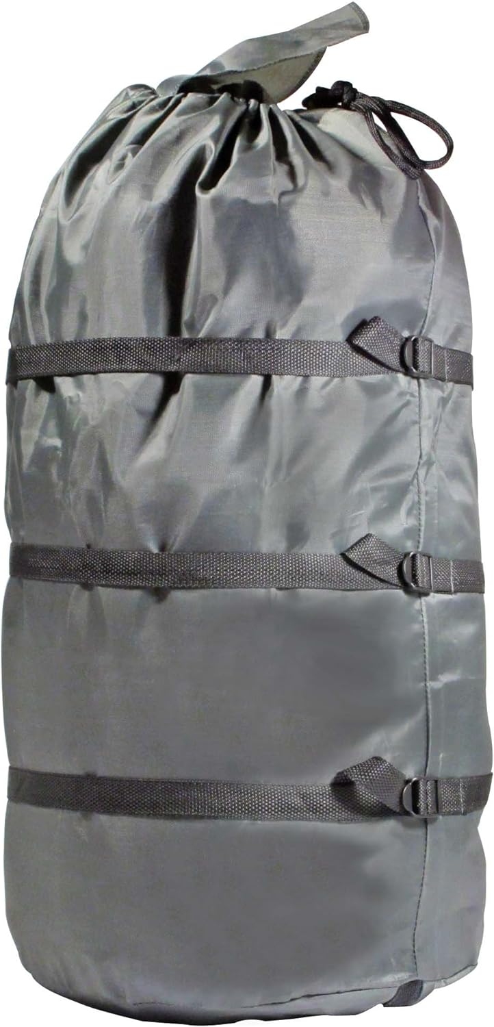 23"x 18-3/4" Grey Sleeping Bag Compression Sack