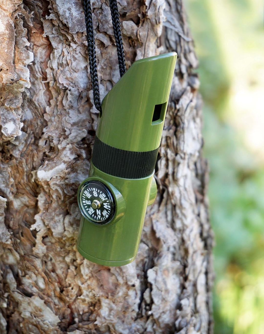 7-in-1 Survival Whistle with LED Light