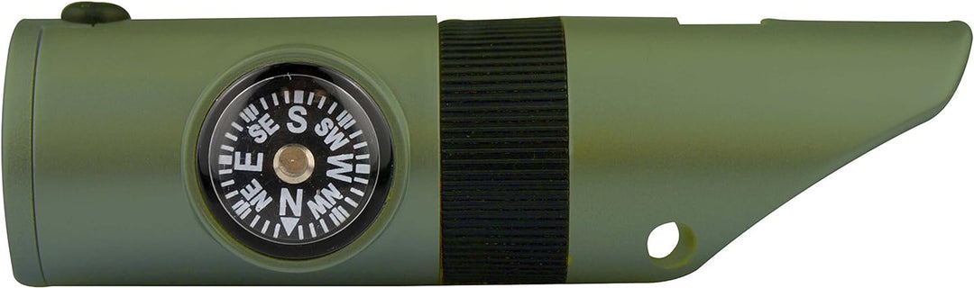 7-in-1 Survival Whistle with LED Light