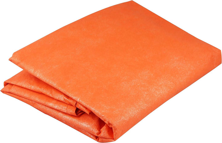 Aluminum Coated Non Woven Insulated Orange Poncho