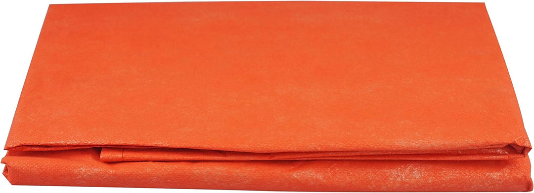 Aluminum Coated Non Woven Insulated Orange Poncho