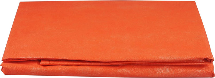 Aluminum Coated Non Woven Insulated Orange Poncho