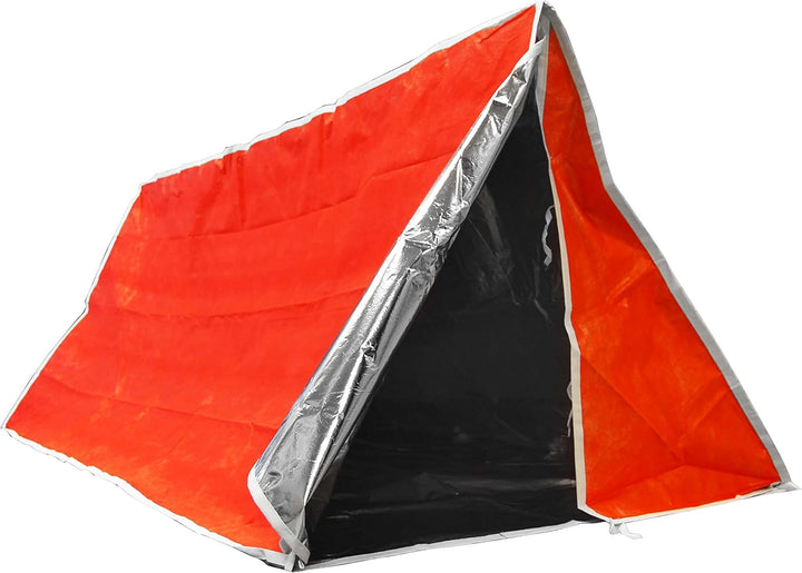 Emergency Outdoor Tube Tent with Steel Tent Pegs