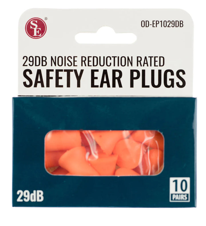 10 Pair Ear Plug Box - Bell Shape, 29 DB Rated