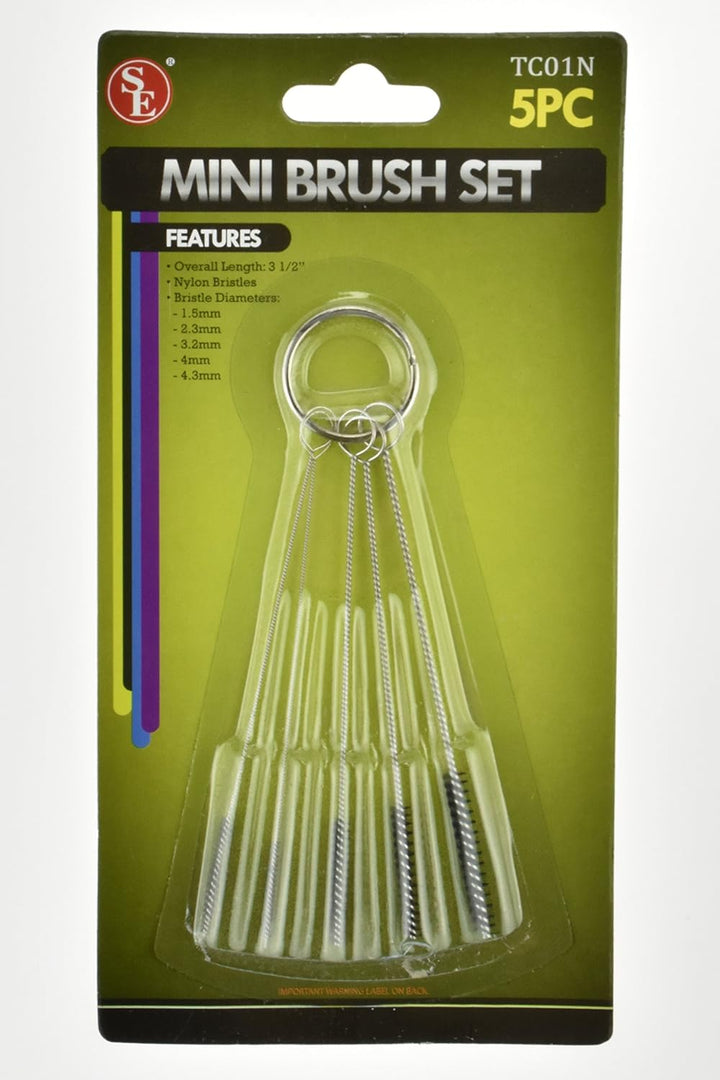 5 Piece Mini Nylon Brush Set