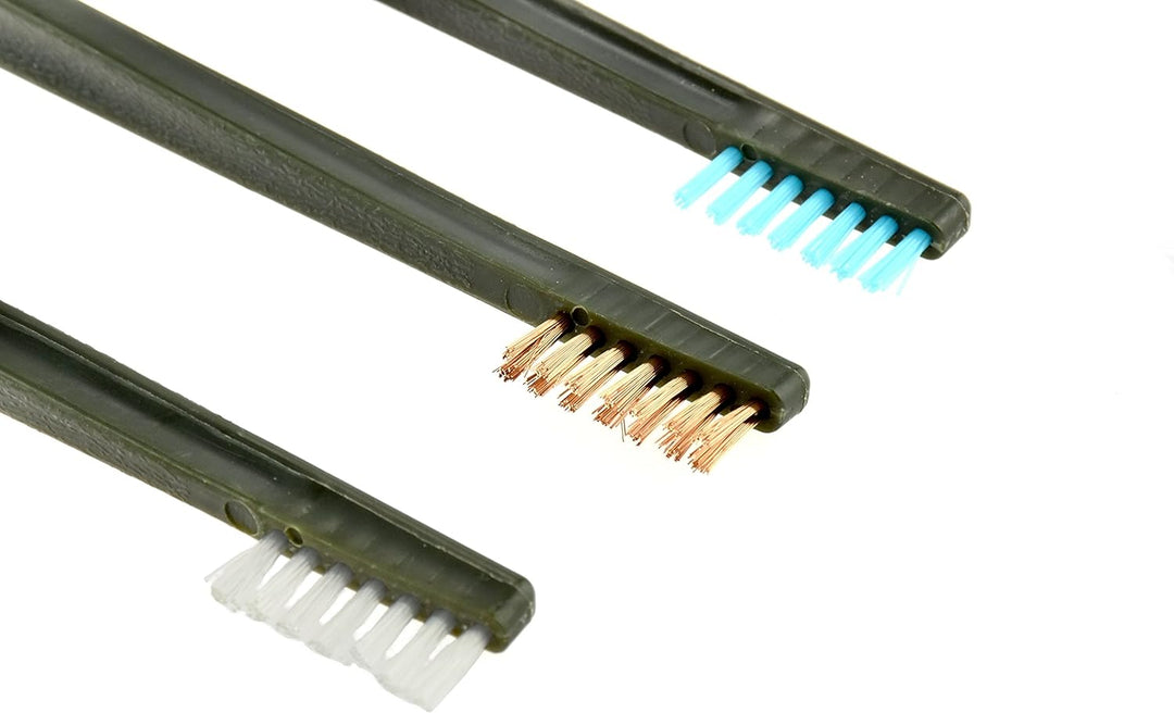 3 Piece Double Ended Gun Cleaning Brush Set