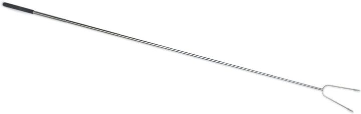 57" Telescopic No-Twist Stainless Steel BBQ Fork With Cushion Grip