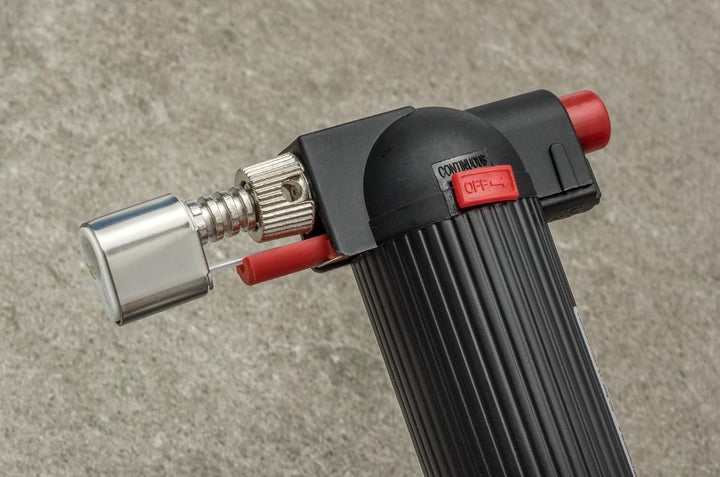 Deluxe Butane Power Torch with Built-in Ignition System