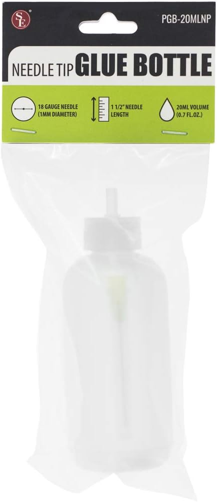 20ml (0.7fl oz) Glue Bottle with Needle Tip Dispenser