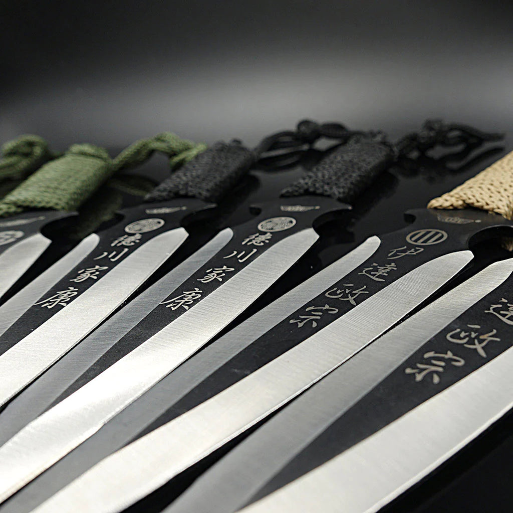 UZI Set of 6 Throwing Knives