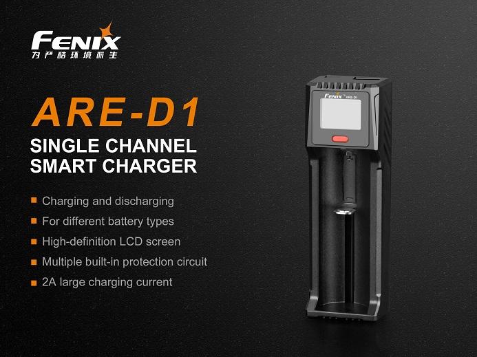 ARE-D1 single bay charger - Most li-ion + A